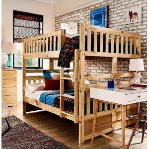 B012 - Natural : Giường 2 Tầng - Trên 1m / Dưới 1m